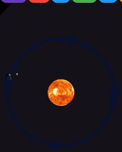 Actual Solar System Revolution(3D)